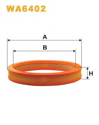 WIX FILTERS wa6402 -  Воздушный фильтр